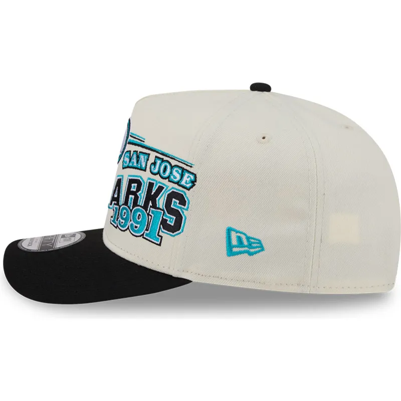 sapkak-ivelt-bezs-snapback-9fifty-a-frame-classic-san-jose-sharks-nhl-new-era