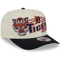 bojd-keps-beige-och-marinbla-snapback-9fifty-a-frame-classic-fran-detroit-tigers-mlb-av-new-era