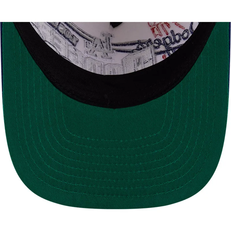 sapkak-ivelt-bezs-snapback-9fifty-a-frame-classic-los-angeles-dodgers-mlb-new-era