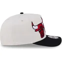 new-era-curved-brim-9fifty-a-frame-classic-chicago-bulls-nba-beige-and-black-snapback-cap