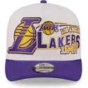 sapkak-ivelt-bezs-snapback-9fifty-a-frame-classic-los-angeles-lakers-nba-new-era