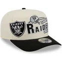 sapkak-ivelt-bezs-snapback-9fifty-a-frame-classic-las-vegas-raiders-nfl-new-era
