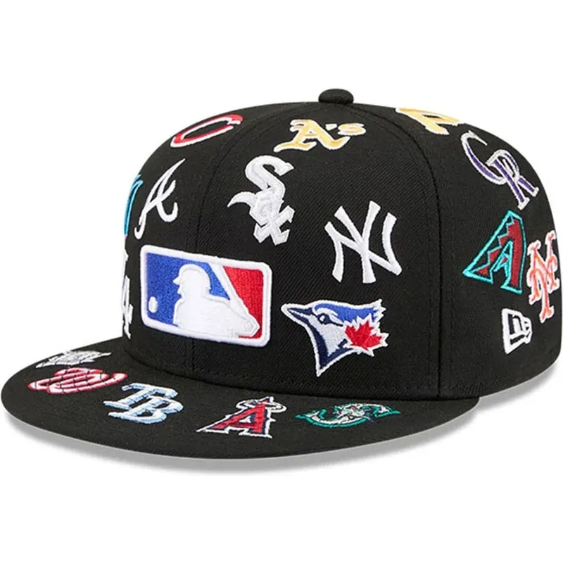 svart-platt-keps-justerad-59fifty-all-over-fran-mlb-av-new-era