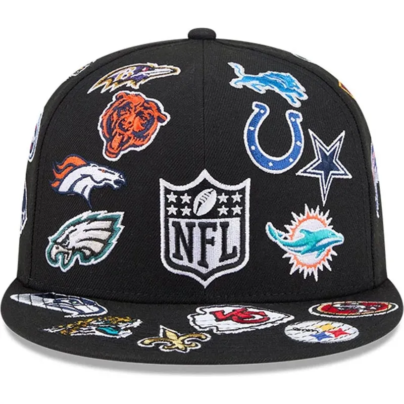 svart-platt-keps-justerad-59fifty-all-over-fran-nfl-av-new-era