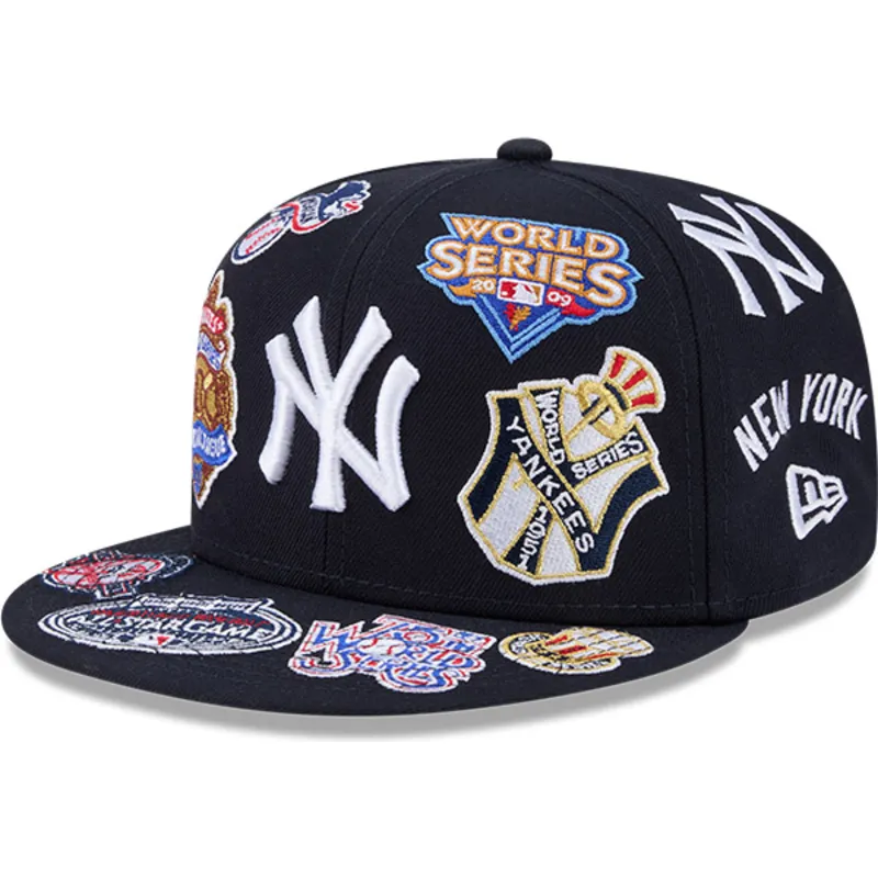 new-era-flat-brim-59fifty-all-over-logos-new-york-yankees-mlb-navy-blue-fitted-cap