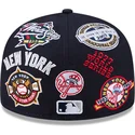 marineblaue-angepasste-59fifty-flat-cap-mit-all-over-logos-der-new-york-yankees-mlb-von-new-era