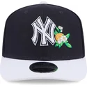 cap-ivelt-tmnosin-snapbek-9seventy-stretch-snap-flower-new-york-yankees-mlb-new-era