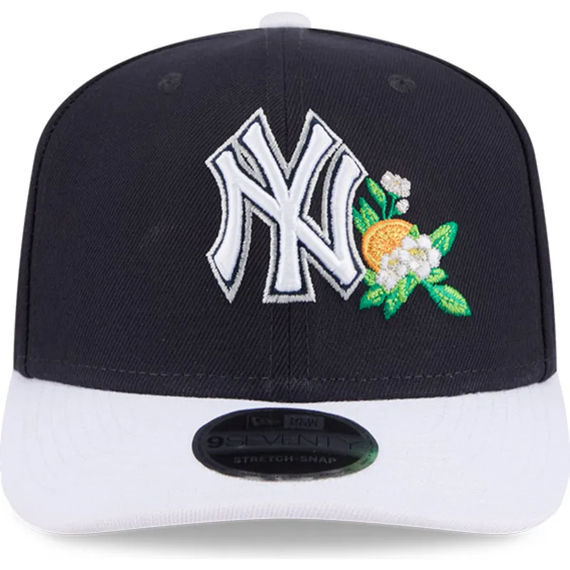 cap-ivelt-tmnosin-snapbek-9seventy-stretch-snap-flower-new-york-yankees-mlb-new-era
