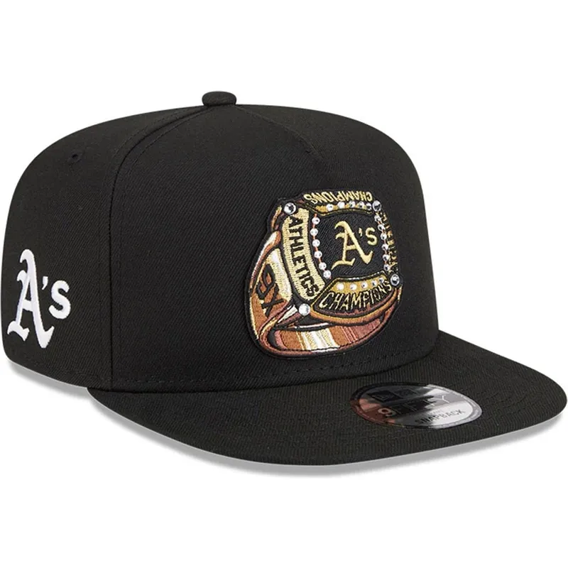 gorra-plana-negra-snapback-9fifty-a-frame-ring-de-oakland-athletics-mlb-de-new-era