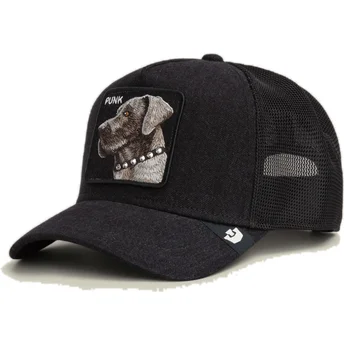 Sapkák ívelt fekete snapback Punk Dawg That Dawg In Me The Farm Goorin Bros.