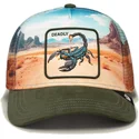 sapkak-ivelt-tobbszinu-snapback-deadly-scorpion-in-the-element-the-farm-goorin-bros