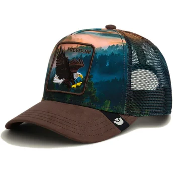 Sapkák ívelt többszínű snapback Freedom Eagle In The Element The Farm Goorin Bros.