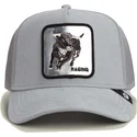 gorra-trucker-gris-toro-raging-silver-bull-metallic-the-farm-de-goorin-bros