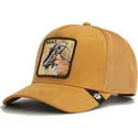 sapkak-ivelt-barna-snapback-golden-goat-metallic-the-farm-goorin-bros