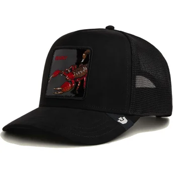 Sapkák ívelt fekete snapback escorpión Deadly Black Out Scorpion Metallic The Farm The Farm de Goorin Bros.