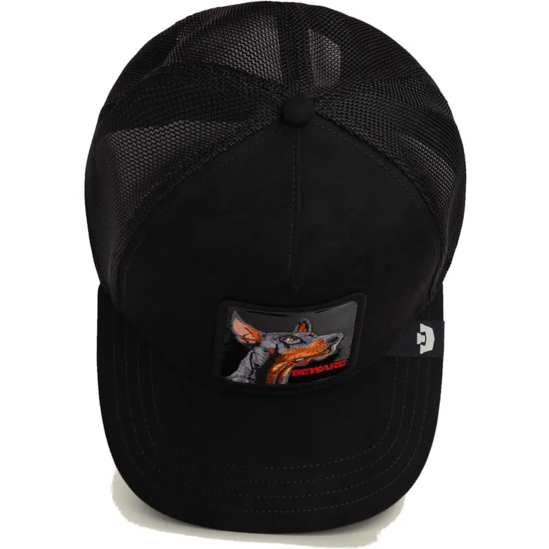 sapkak-ivelt-fekete-snapback-black-out-doberman-metallic-the-farm-goorin-bros