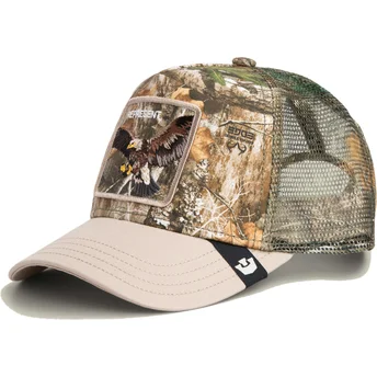 Sapkák ívelt terepmintás snapback Realtree Edge Represent Eagle The Farm Goorin Bros.