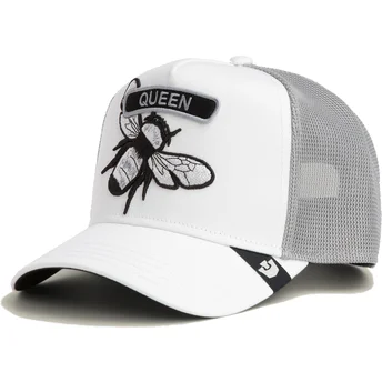 Sapkák ívelt fehér snapback Classic Rocker Queen The Farm Goorin Bros.