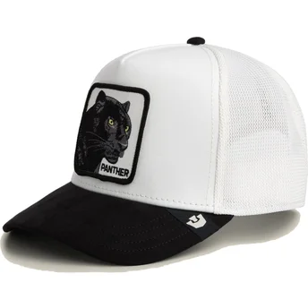 Sapkák ívelt fekete snapback pantera Microsuede Black Panther The Farm The Farm de Goorin Bros.