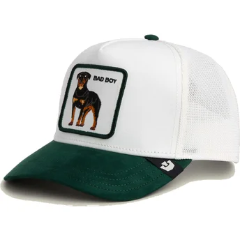 Sapkák ívelt zöld snapback Microsuede Bad Boy The Farm Goorin Bros.