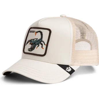 Sapkák ívelt bézs snapback Deadly Scorpion The Farm Goorin Bros.