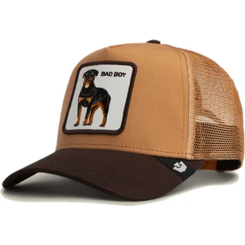 Sapkák ívelt barna snapback Bad Boy The Farm Goorin Bros.
