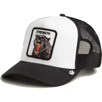 Sapkák ívelt fekete snapback Strength Panther The Farm Goorin Bros.
