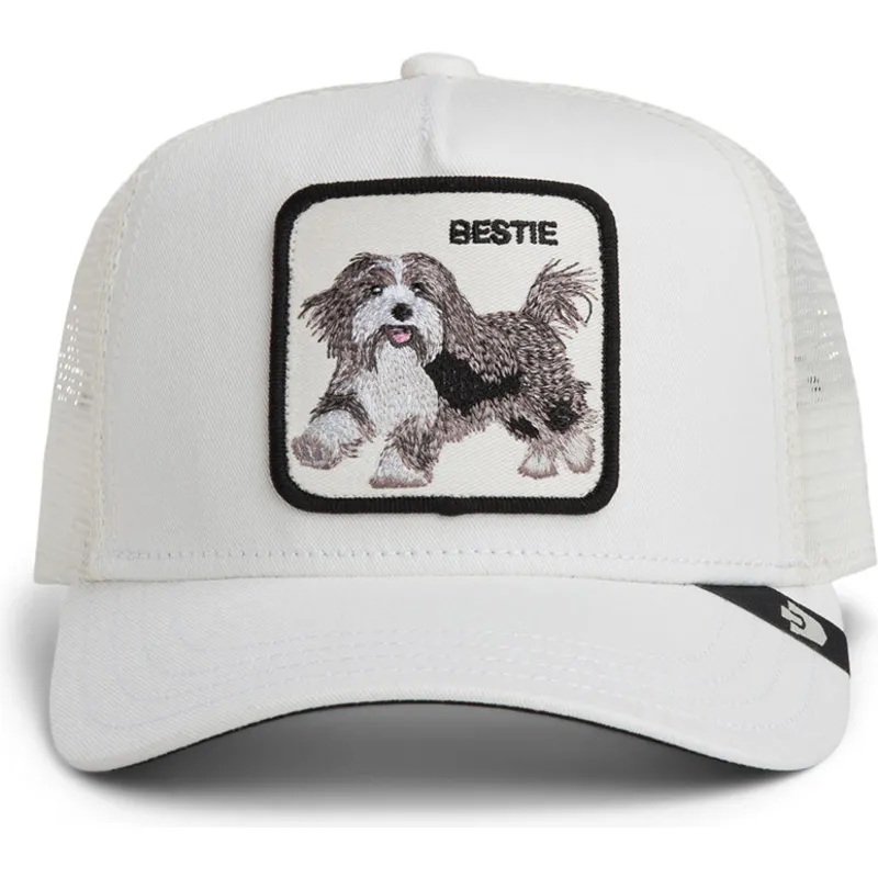 vit-trucker-keps-hund-bestie-the-farm-fran-goorin-bros
