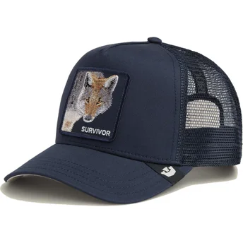 Sapkák ívelt sötétkék snapback Survivor The Farm Goorin Bros.