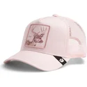 gorra-trucker-rosa-ciervo-bae-monochrome-the-farm-de-goorin-bros