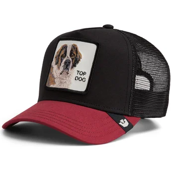 Sapkák ívelt fekete snapback Crush Top Dog The Farm Goorin Bros.