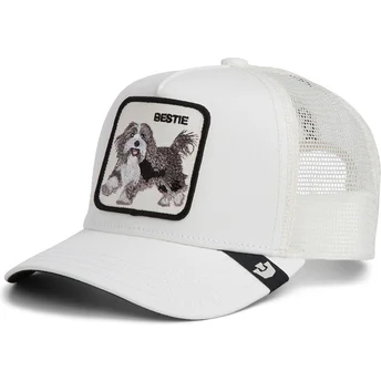 Sapkák ívelt fehér snapback gyereknek perro Bestie Mini The Farm The Farm de Goorin Bros.