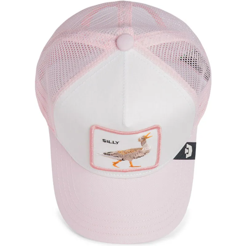 sapkak-ivelt-rozsaszin-snapback-gyereknek-whisper-silly-the-farm-goorin-bros