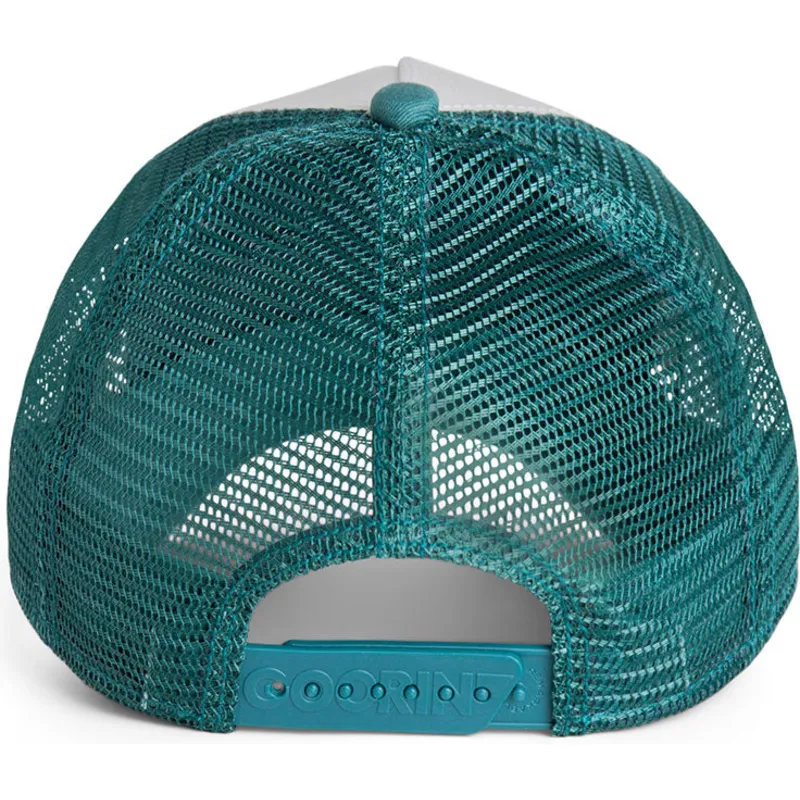 gorra-trucker-verde-para-nino-t-rex-dinosaurio-sea-monster-the-farm-de-goorin-bros