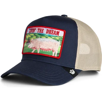 Cap ívelt тъмносин снапбек The Farm de Goorin Bros.