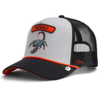 Sapkák ívelt szürke snapback Pop Rocker Scorpion The Farm Goorin Bros.