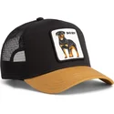 goorin-bros-rottweiler-dog-bad-boy-the-farm-black-and-brown-trucker-hat