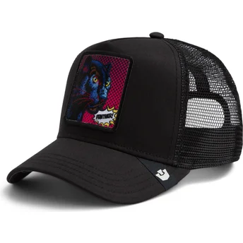 Sapkák ívelt fekete snapback Panther Pop Art 2 The Farm Goorin Bros.
