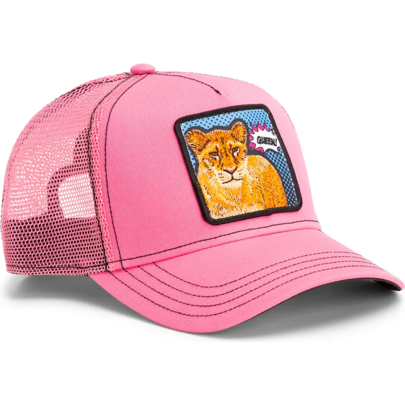 goorin-bros-lioness-queen-pop-art-2-the-farm-pink-trucker-hat