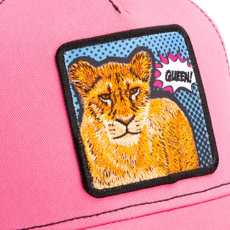goorin-bros-lioness-queen-pop-art-2-the-farm-pink-trucker-hat
