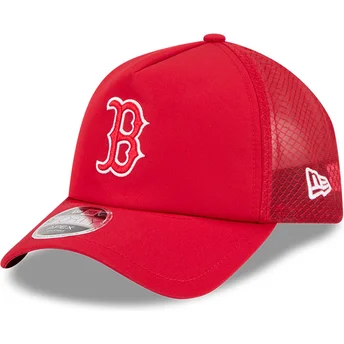 Cap ívelt червен снапбек 9FORTY APEX BP Boston Red Sox MLB New Era