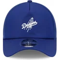 blaue-trucker-kappe-9forty-apex-bp-der-los-angeles-dodgers-mlb-von-new-era