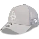 graue-trucker-cap-9forty-apex-bp-der-los-angeles-dodgers-mlb-von-new-era