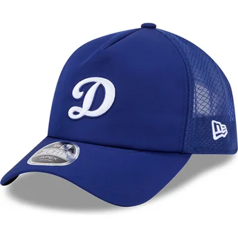 Blå trucker-keps 9FORTY APEX Batting Practice Logo från Los Angeles Dodgers MLB av New Era