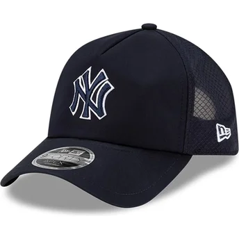 Truckerkeps marinblå med marinblått logo 9FORTY APEX Batting Practice från New York Yankees MLB från New Era