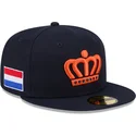 marineblaue-angepasste-59fifty-flatcap-the-netherlands-2026-world-baseball-classic-von-new-era