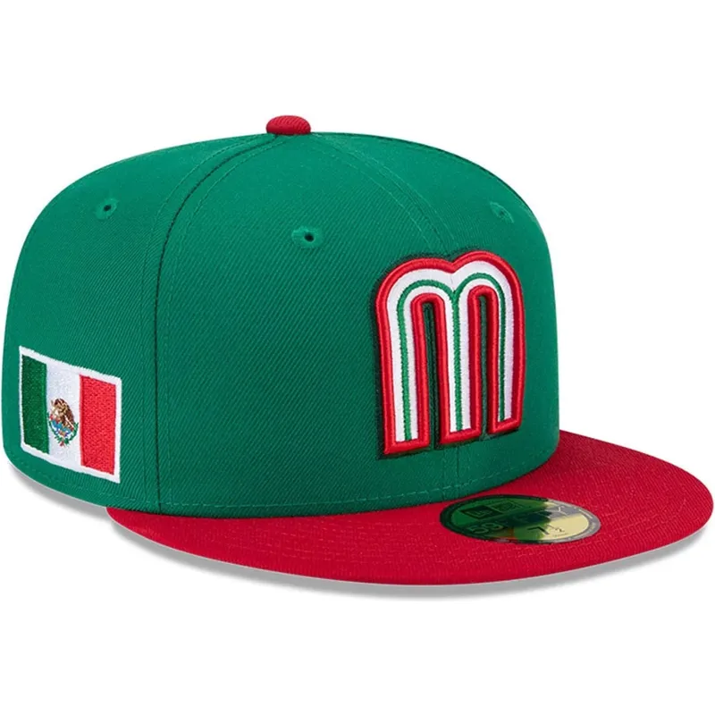 gron-platt-keps-justerad-59fifty-mexico-2026-world-baseball-classic-fran-new-era