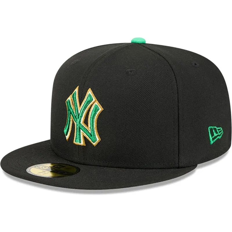 sapkak-lapos-fekete-illesztett-59fifty-saint-patrick-s-day-new-york-yankees-mlb-new-era