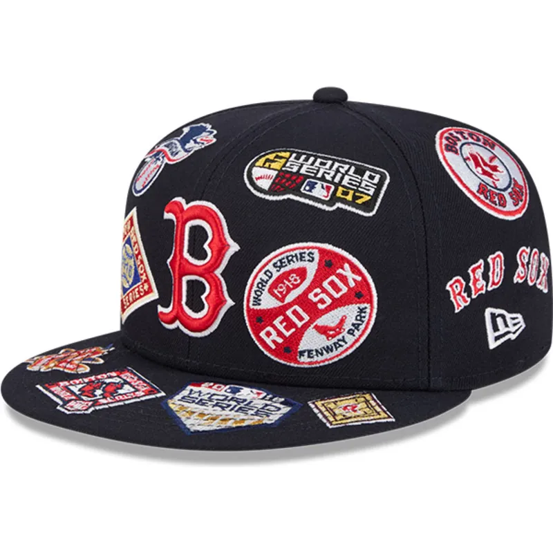 gorra-plana-azul-marino-ajustada-59fifty-all-over-de-boston-red-sox-mlb-de-new-era