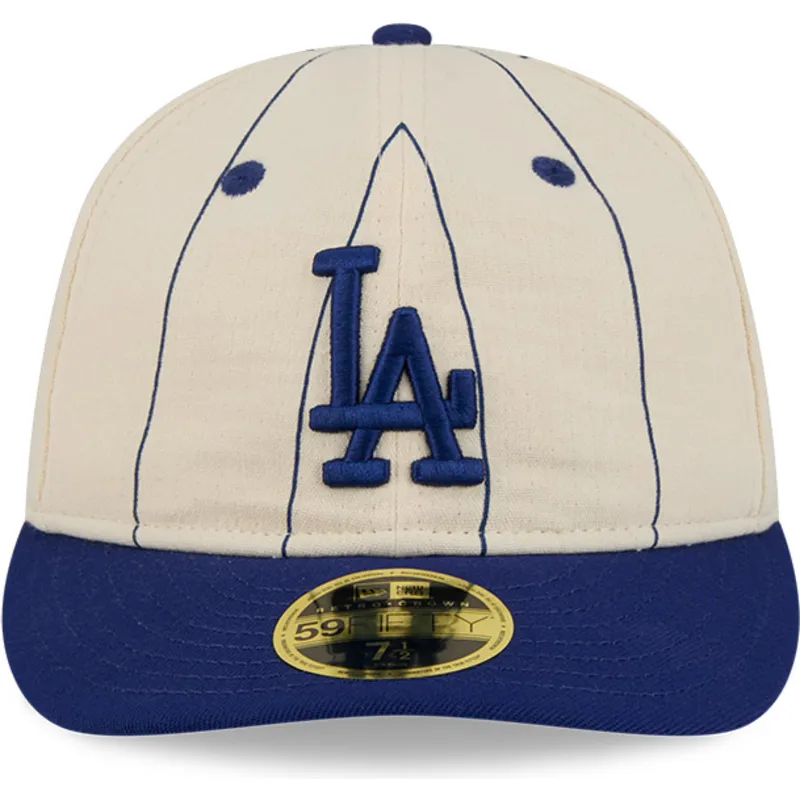 cap-ivelt-bezhov-reguliran-59fifty-retro-crown-linen-los-angeles-dodgers-mlb-new-era